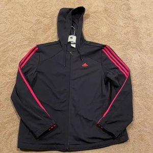 ADIDAS ladies’ hooded jacket.